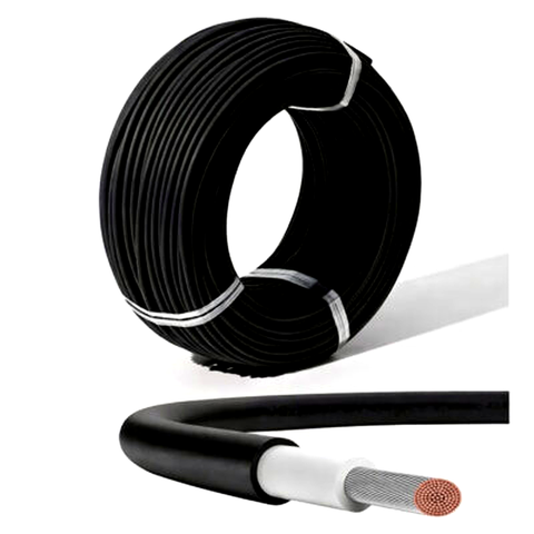 Rollo Cable Solar 100m 4mm2 Negro